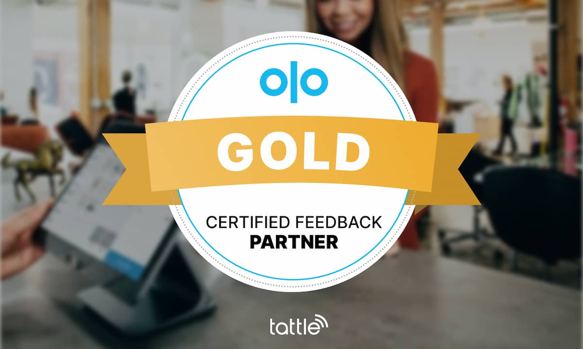 Tattle Now the Only Feedback Provider With Olo Gold Partner Status