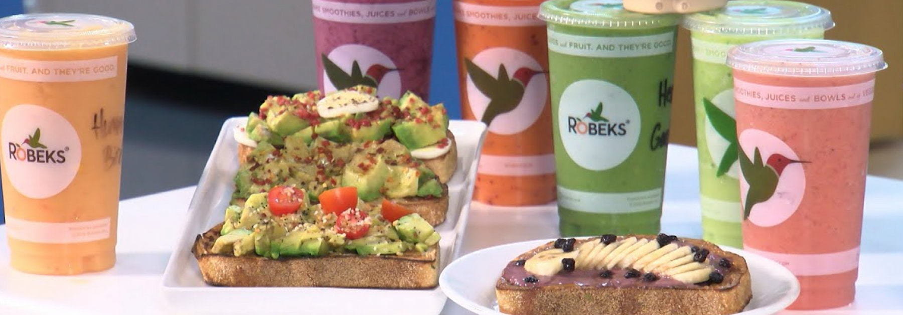 Robeks smoothie and bowl