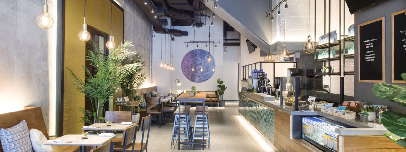 bluestone lane cafe interior