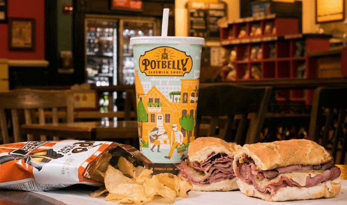 Potbelly Sandwich Testing Dark Kitchens